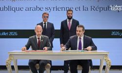Şara ile Macron Şam'da ortak basın toplantısı düzenledi