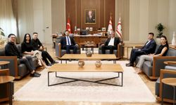 Mimarlar Odası yönetimi Erhürman’ı ziyaret etti