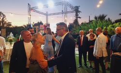 Erhürman rahatsızlığı ardından 11 Temmuz Basın Günü resepsiyona katıldı