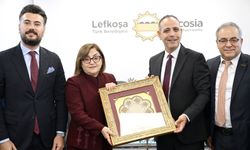 Gaziantep Büyükşehir Belediyesi heyeti LTB’yi ziyaret etti