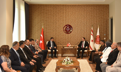 Öztürkler Türkiye Harp Malülü Gaziler, Şehit, Dul ve Yetimler Derneği heyetini kabul etti