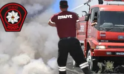 Çatalköy'de park halindeki otobüs yandı