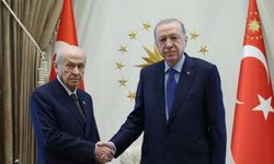 Erdoğan, Bahçeli'yi kabul etti