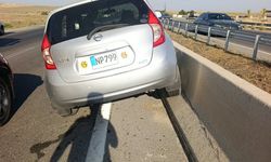 Güzelyurt Lefkoşa anayolunda trafik kazası