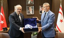 Başbakan Üstel TC Emniyet Genel Müdürü Ali Fidan’ı kabul etti