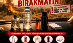 Polisten kritik yangın uyarısı