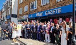 Olay Gazetesi’ne, Türkiye Cumhuriyeti Londra Büyükelçisi ve Başkonsolosu’ndan tarihi ziyaret