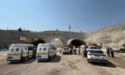 Gaziantep'te tünel inşaatında kaza