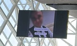 Ercan’daki dijital reklam panoları hacklendi!