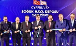 Cypfruvex Güzelyurt Soğuk Hava Deposu Entegre Tesisleri hizmete açıldı