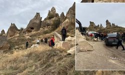 Kapadokya'da peribacası çöktü: Ölü ve yaralılar var
