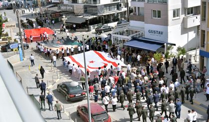 Başkent Lefkoşa’da 105. Yıl Korteji düzenlendi