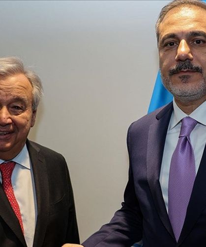 Fidan, BM Genel Sekreteri Guterres ile telefonda görüştü... Kıbrıs da ele alındı