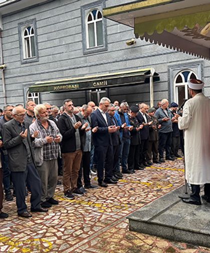 Kıbrıs Gazisi İsmail Küçükkazdal, son yolculuğuna uğurlandı