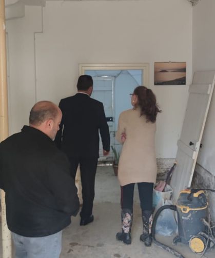 Çavuş, sel felaketinin ardından Dikmen’de hasar tespitinde bulundu