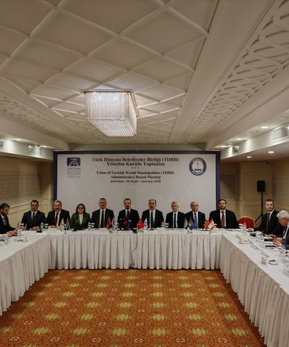 Özçınar, Gaziantep’teki TDBB Yönetim Kurulu toplantısına katıldı