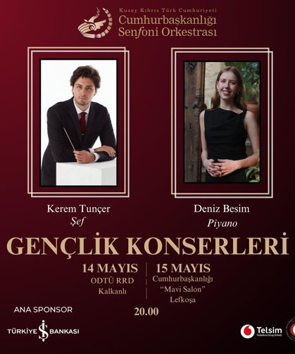 KKTC Cumhurbaşkanlığı Senfoni Orkestrası’ndan 19 Mayıs Gençlik konserleri