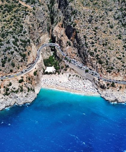 Kaş'ın Kaputaş plajı Avrupa'nın en iyi 10 listesinde