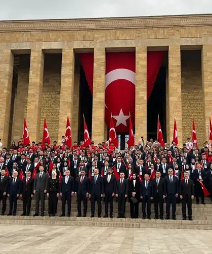 Anıtkabir'de 19 Mayıs töreni