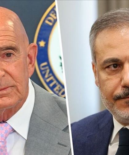 Hakan Fidan, Tom Barrack ile görüştü