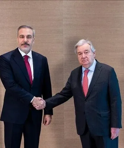 Fidan, BM Genel Sekreteri Guterres'le telefonda görüştü
