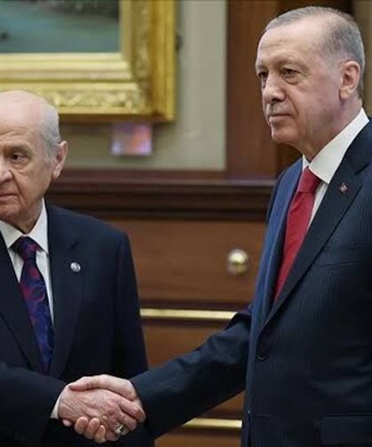 Türkiye Cumhurbaşkanı Erdoğan, MHP Genel Başkanı Bahçeli'yi kabul edecek