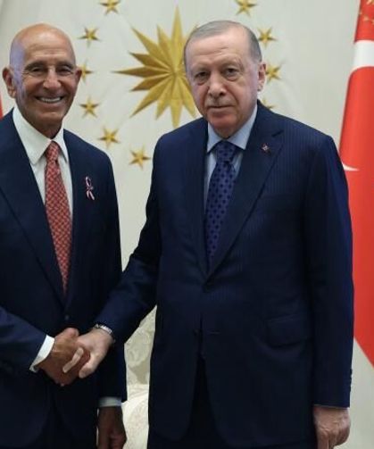 Erdoğan, Barrack ile görüştü