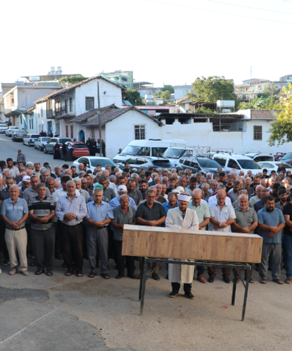Girne açıklarında batan gemide hayatını kaybeden Nazmiye Özbolat'ın cenazesi Hatay'da defnedildi