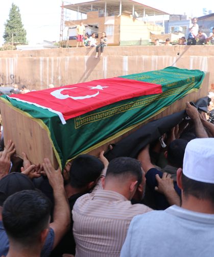 Mustafa Demir'in cenazesi Hatay'da defnedildi