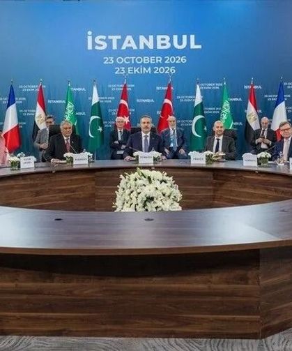 Türkiye-Mısır-Pakistan-Suudi Arabistan Dışişleri Bakanları Yedinci Toplantısı İstanbul'da gerçekleştirildi