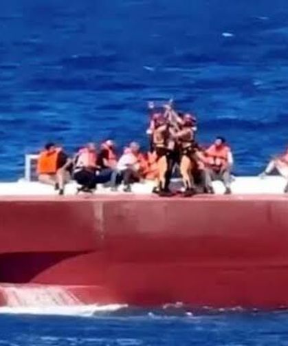 Karadeniz’de Türk sahipli gemi battı