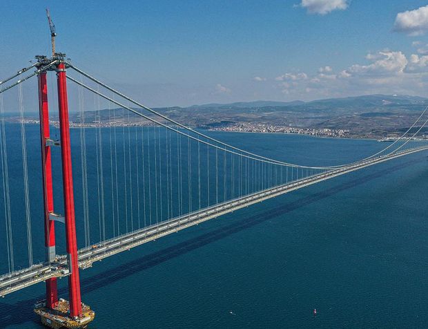 Çanakkale Köprüsü ABD'de "yılın projesi" seçildi