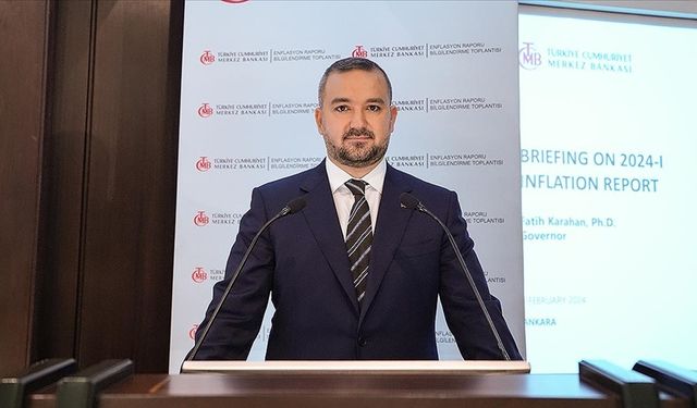 TCMB Başkanı Karahan: Politika faizinin mevcut seviyesi gerektiği müddetçe sürdürülecek