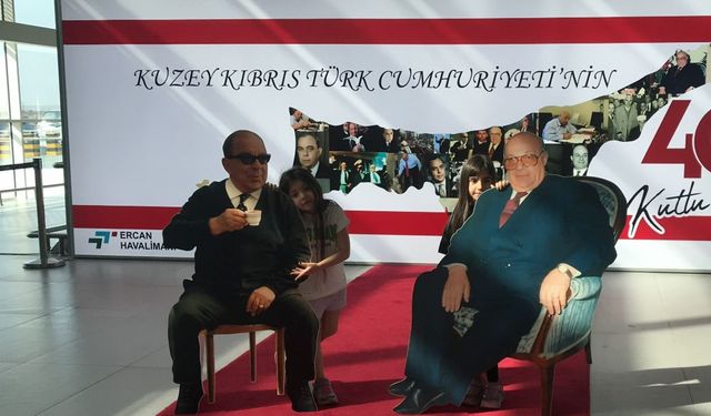 KKTC’nin 41. yıldönümü kutlamaları dolayısıyla Ercan Havalimanı’nda etkinlikler düzenleniyor