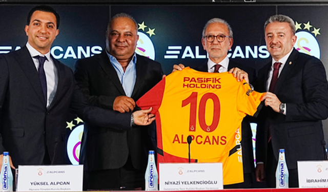 Galatasaray, KKTC firması Alpcans ile sponsorluk sözleşmesi imzaladı