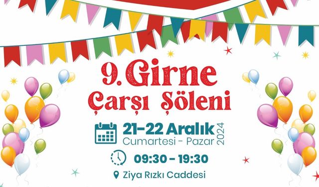 Girne’de hafta sonu “Yeni Yıl Pazarı” ve “Çarşı Şöleni” etkinlikleri yapılacak