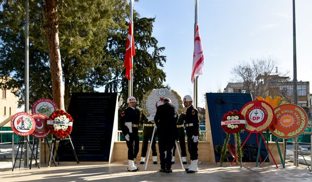 61 yıl önce Türkeli'de şehit düşenler anıldı...