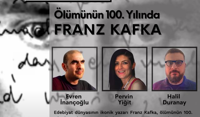 Girne Düşünce Derneği, Franz Kafka’nın 100. ölüm yıl dönümü anısına  Girne’de panel düzenliyor