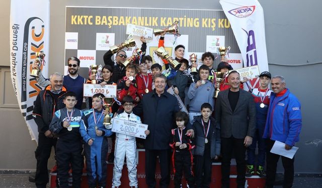 Başbakanlık Karting Kış Kupası yapıldı