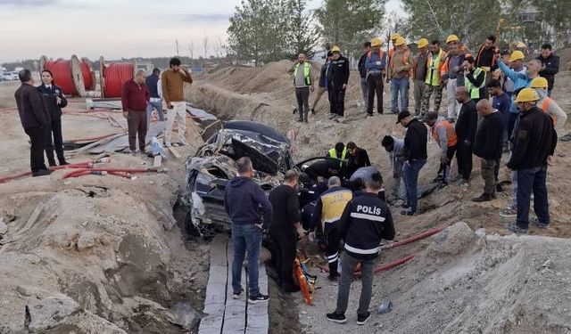 Lefkoşa'da trafik kazası...