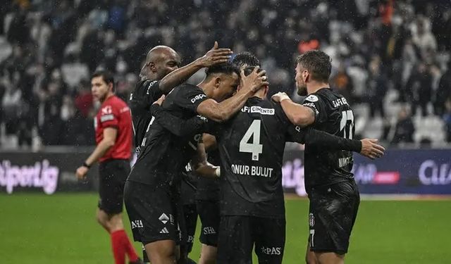 Beşiktaş 3 puanı 2 golle aldı