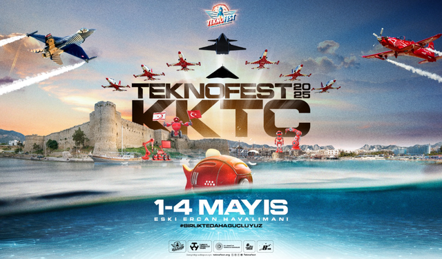 TEKNOFEST KKTC, 1-4 Mayıs'ta Ercan Havalimanı’nda düzenlenecek