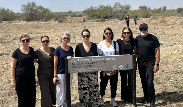 DAÜ'de “Şampiyon Melekler Koruluğu” oluşturuldu