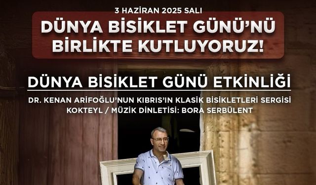 KTTB’den Kıbrıs’ın Klasik Bisikletleri Sergisi ve müzik dinletisi