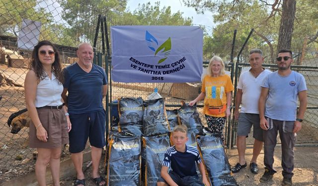 China Bazaar’dan Esentepe Temiz Çevre ve Tanıtma Derneği aracılığı ile  Esentepe Köpek Barınağı’na Destek