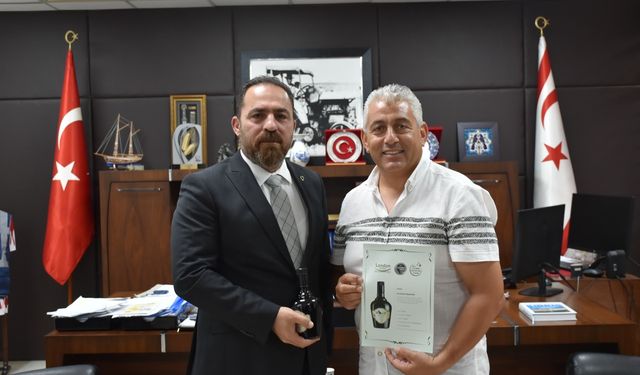 Çavuş: “ Ülkemizdeki özgün bir ürünün uluslararası ödüle layık görülmesi gurur verici”