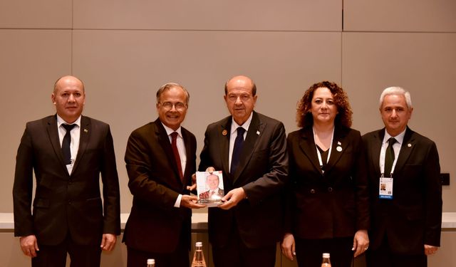 Cumhurbaşkanı Tatar, EİT Genel Sekreteri Büyükelçi Khan ile görüştü