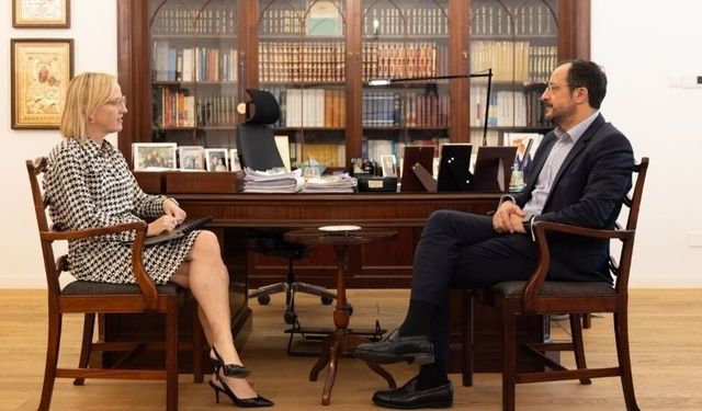 Hristodulidis, ABD Büyükelçisi ile görüştü