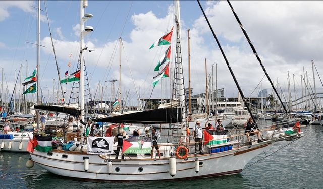 Sumud üyesi Şirin Baf Limanı'ndan ayrıldı...