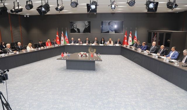 Meclis Dostluk Grupları başkan ve üyeleri toplantıda konuşma yaptı